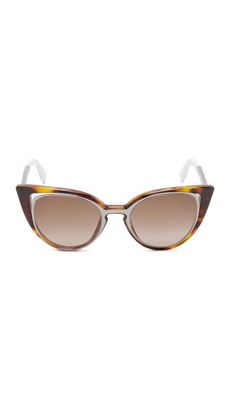 fendi cutout cat eye|Fendi Cut Out .